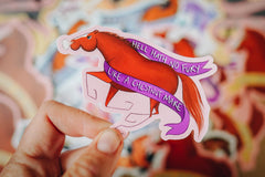 Chestnut Mare - Vinyl Sticker