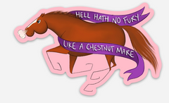 Chestnut Mare - Vinyl Sticker