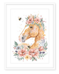 Polly The Palomino - Watercolour Art Print