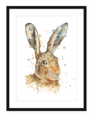 Hare - Watercolour Print