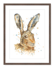 Hare - Watercolour Print