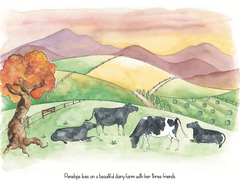 A Calf Named Penelope Children's Book