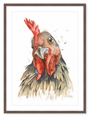 Hennifer Aniston - Watercolour Print