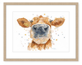 Judith the Jersey - Watercolour Art Print