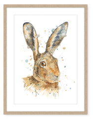 Hare - Watercolour Print