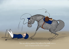 Only two emotions - Cartoon Art Print