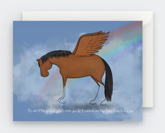 Lucky - Blank Sympathy Card