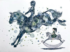 "Eventing Dreams" - Original Painting