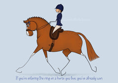 You've Already Won - Cartoon Art Print