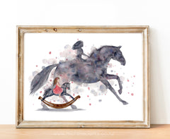 Rocking Horse Dreams I - Limited Edition Print