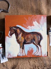 "Slow Country" - Dust & Daydreams Collection // Part Two - Original Acrylic Painting