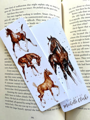 Double Sided Bookmark - Foals