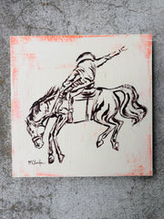 "Hanging On" - Dust & Daydreams Collection - Original Acrylic Painting