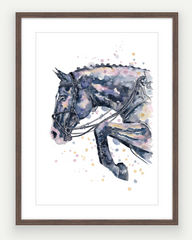 Clear - Watercolour Print