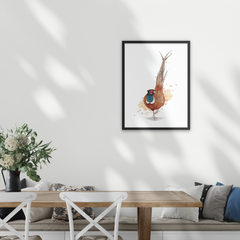 Pheasant - Watercolour Art Print