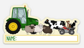Farming - Vinyl Name Sticker