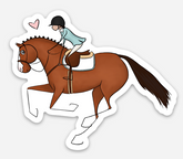 Horse Love - Vinyl Sticker