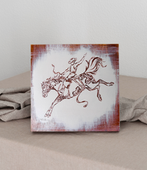 "Open The Gate" - Dust & Daydreams Collection - Original Acrylic Painting