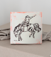 "Hanging On" - Dust & Daydreams Collection - Original Acrylic Painting