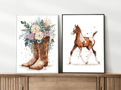 "Pinto Filly" - Original Painting