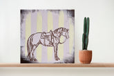 "Keeping Watch" - Dust & Daydreams Collection // Part Two - Original Acrylic Painting