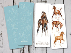Double Sided Bookmark - Foals