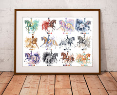 The Eras - Eras Collection - Watercolour Art Print