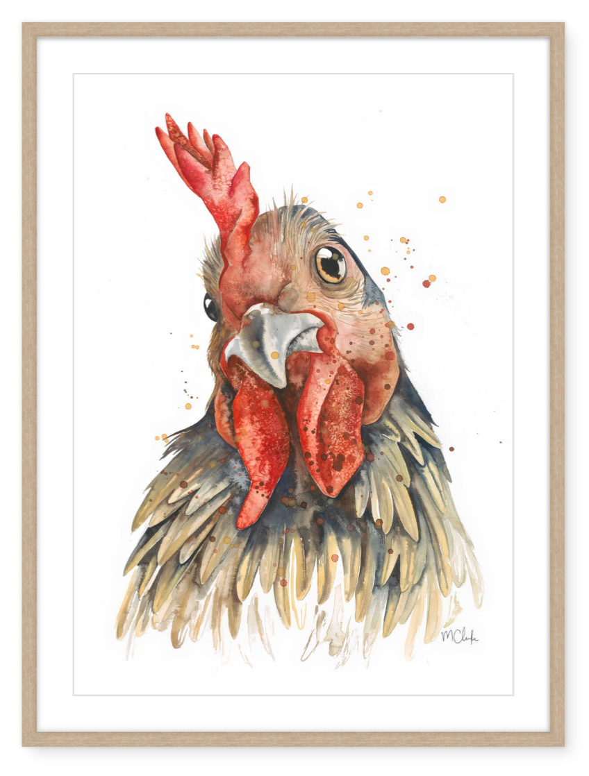 Hennifer Aniston - Watercolour Print