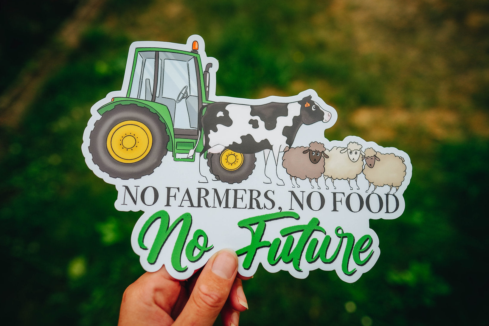 No Farmers, No future 2023 - Vinyl Sticker