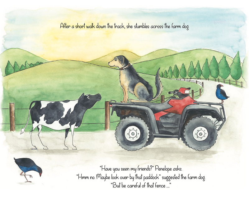 A Calf Named Penelope Children's Book