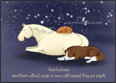 And God Said - Cartoon Art Print