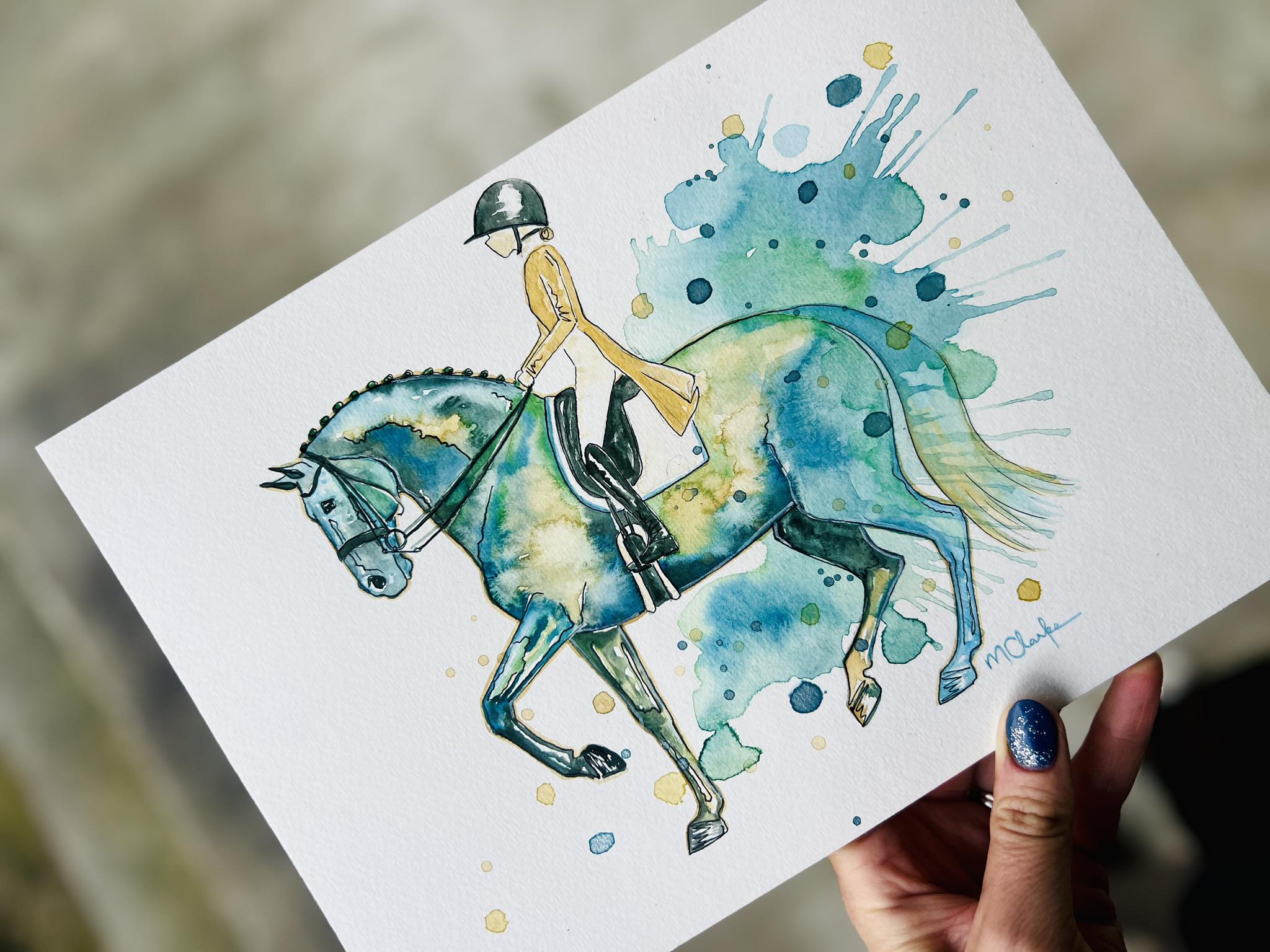 Debut - Eras Collection - Watercolour Print