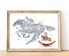 Racehorse Dreams - Limited Edition Print