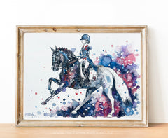 "UK Dressage" - Original Painting