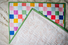 Handmade Baby Quilt | Colourful (Small)