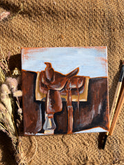 "Best Seat" - Dust & Daydreams Collection // Part Two - Original Acrylic Painting