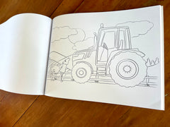 The Art of Michelle Clarke - Rural New Zealand Colouring-in Book