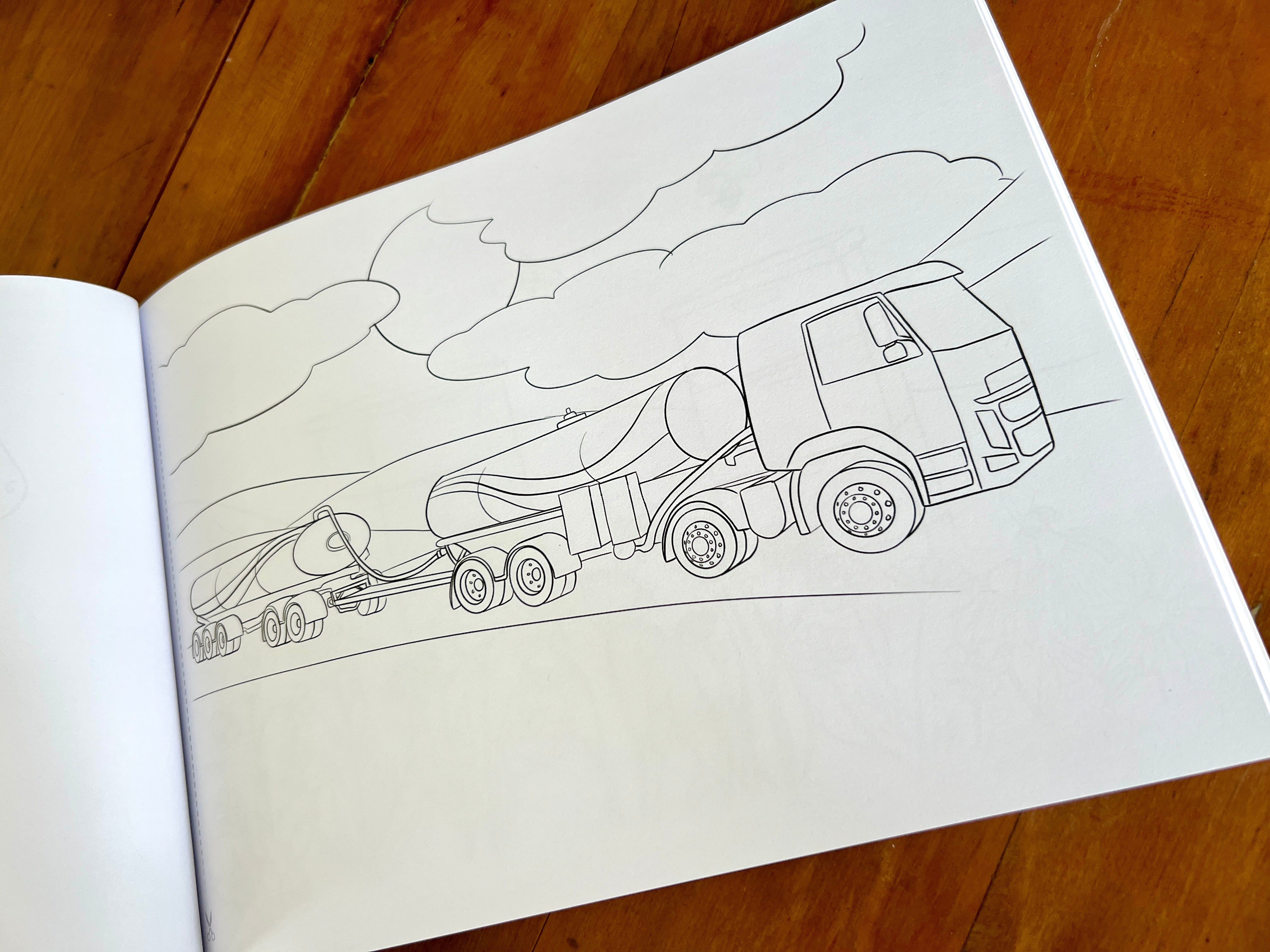 The Art of Michelle Clarke - Rural New Zealand Colouring-in Book