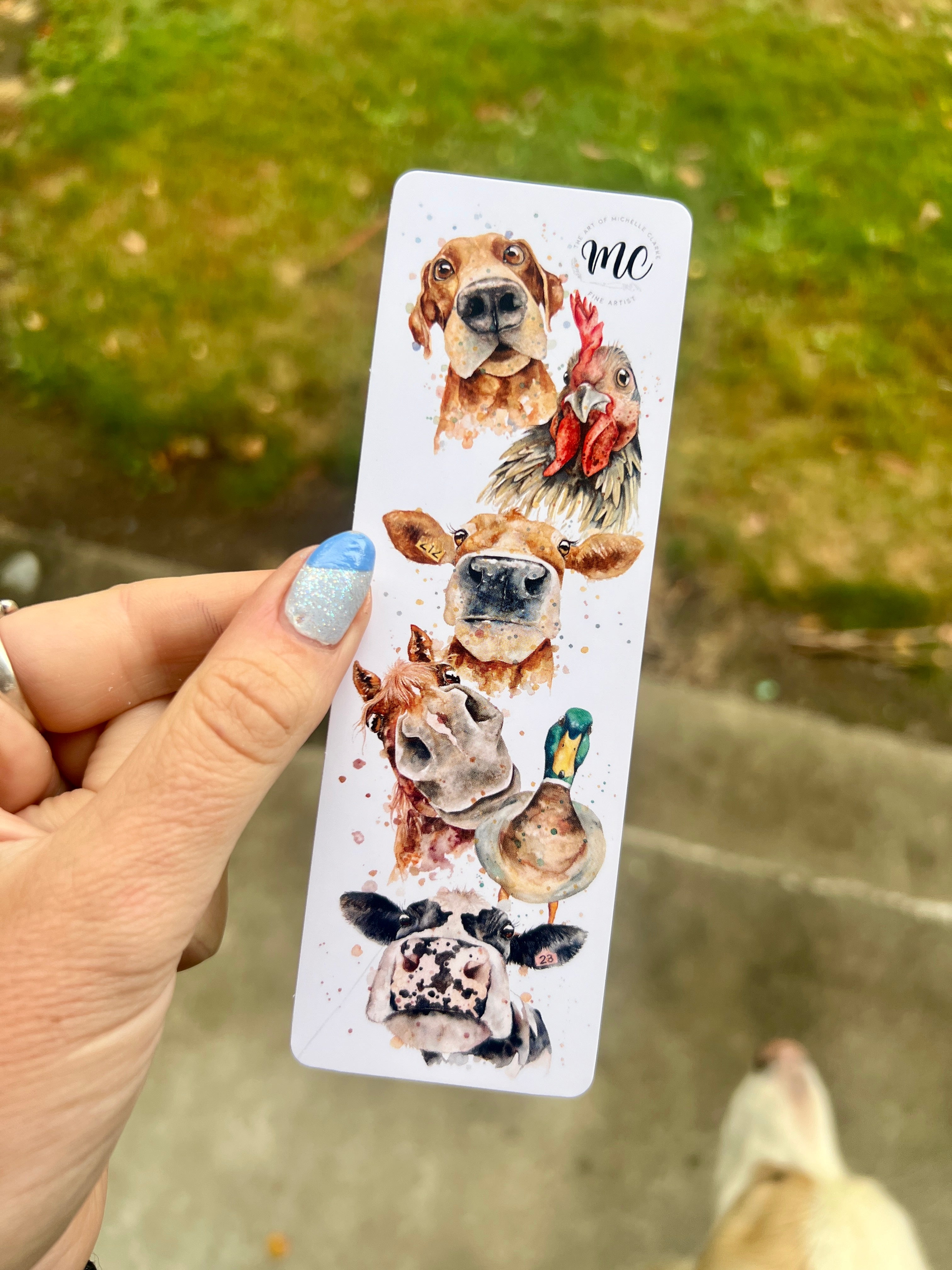 Double Sided Bookmark