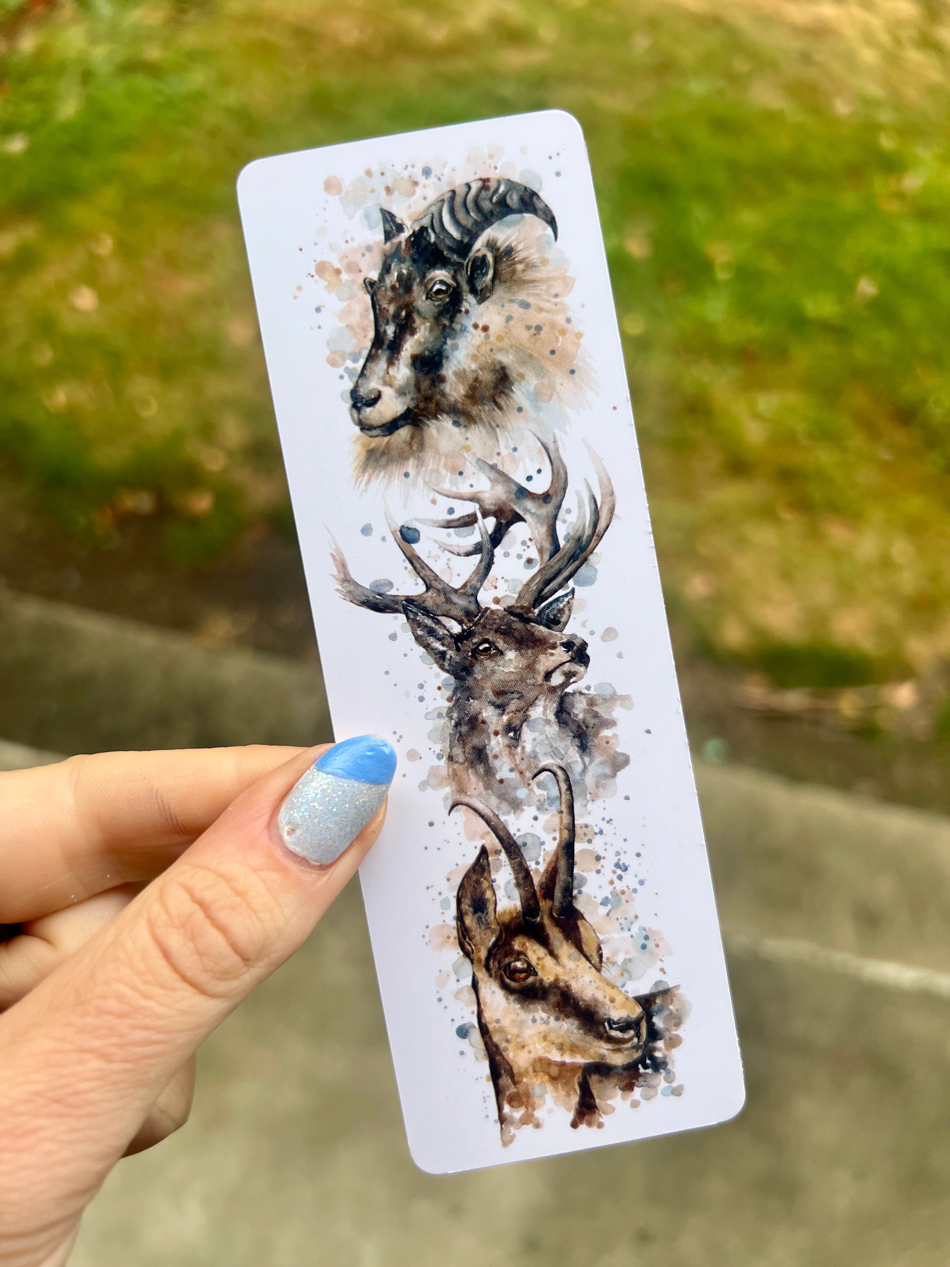 Double Sided Bookmark