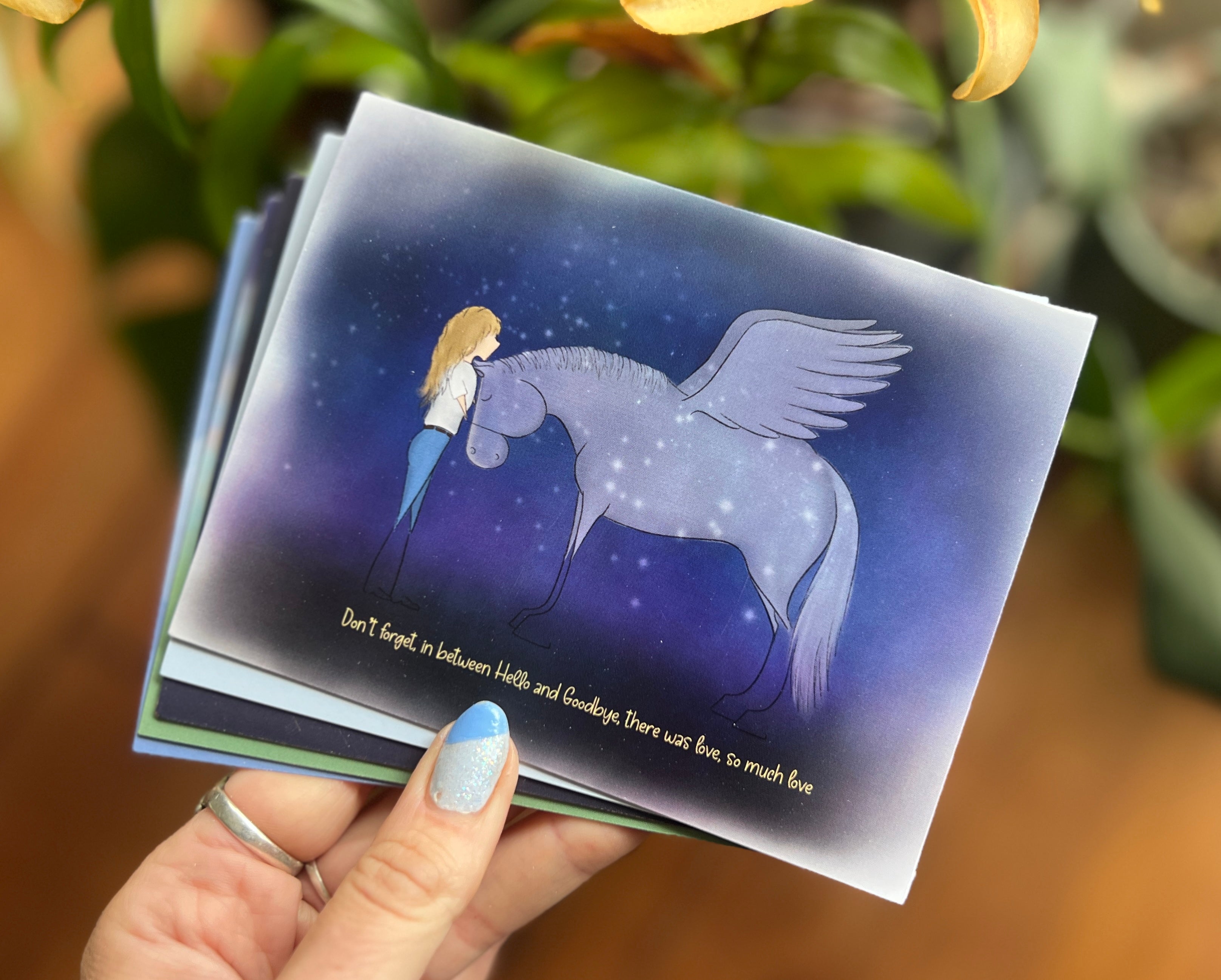 Equestrian Sympathy Cards - Pack of 5