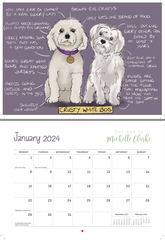 2024 "Good Bois" Dog Breeds Calendar