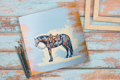 "Nothing But Time" - Dust & Daydreams Collection - Original Acrylic Painting