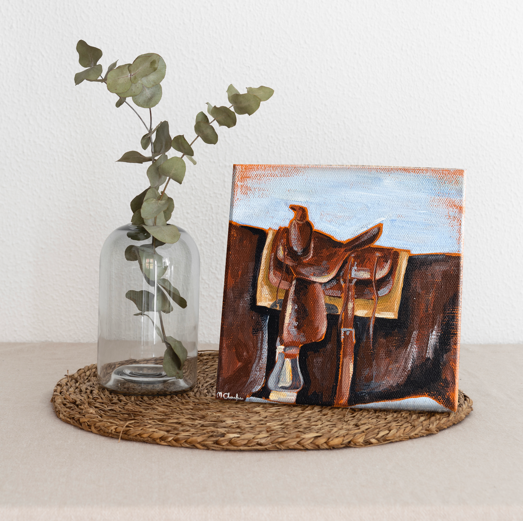 "Best Seat" - Dust & Daydreams Collection // Part Two - Original Acrylic Painting