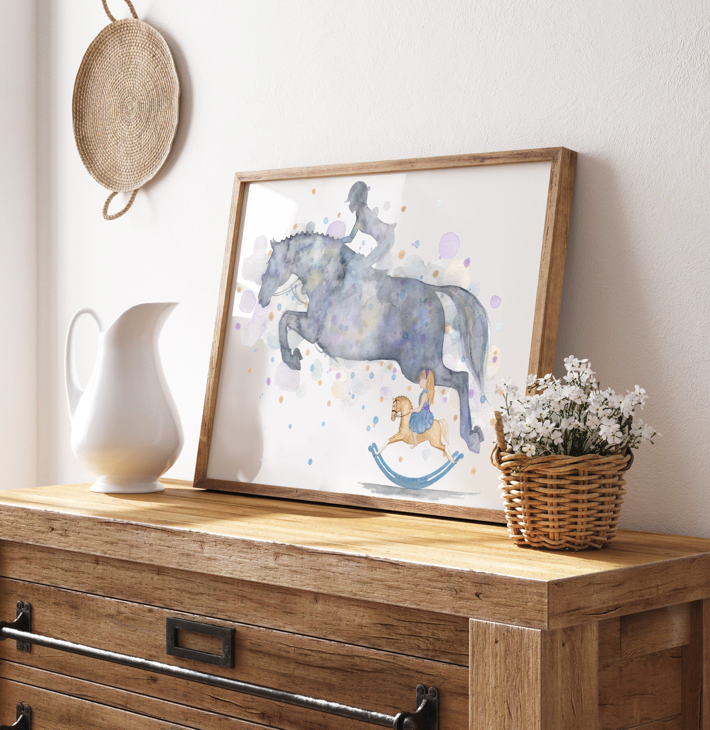 "Show Jumping Dreams" - Original Painting