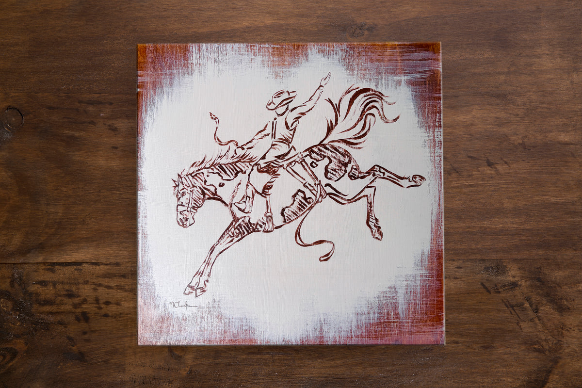 "Open The Gate" - Dust & Daydreams Collection - Original Acrylic Painting