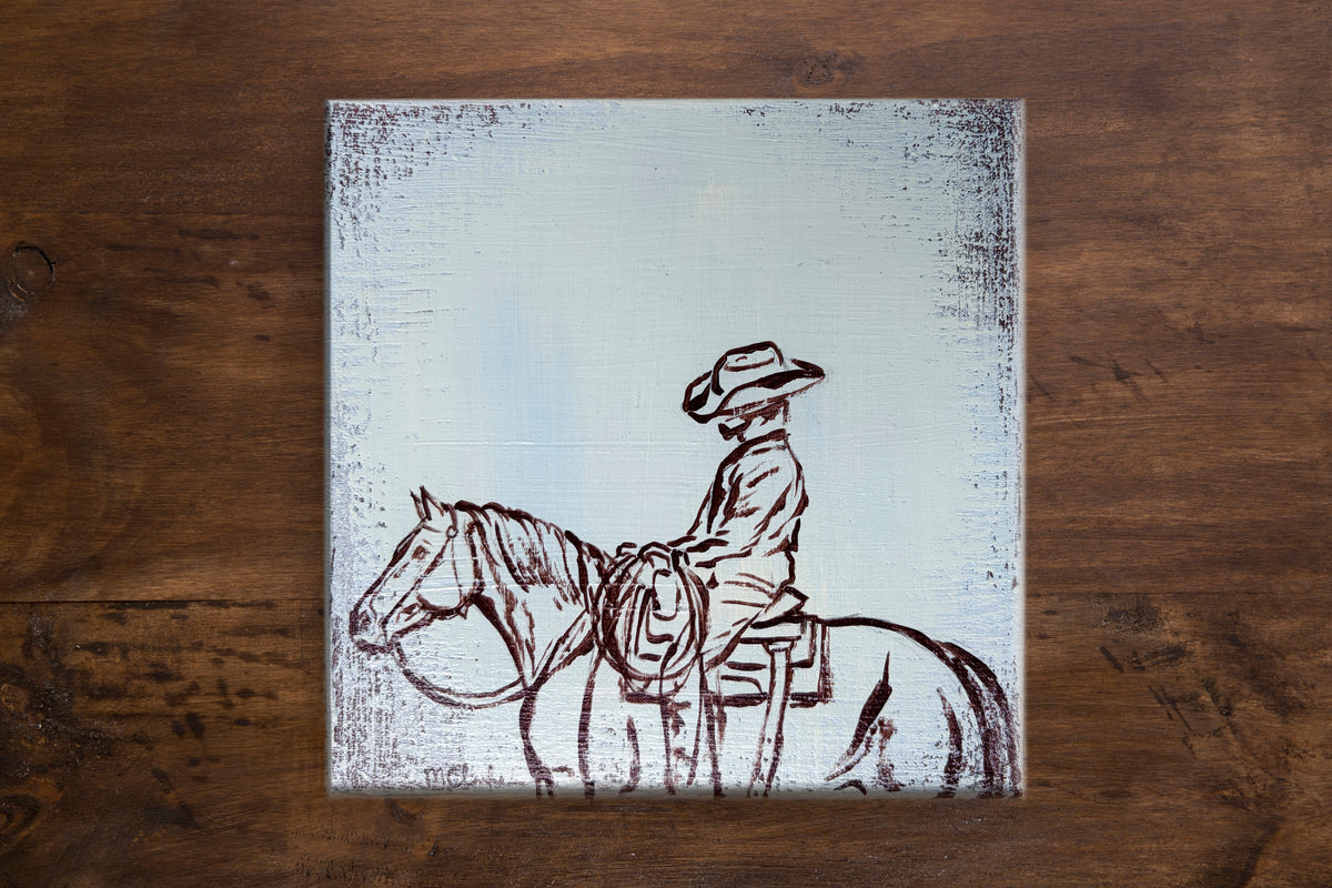 "A Good Horse" - Dust & Daydreams Collection - Original Acrylic Painting