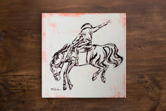 "Hanging On" - Dust & Daydreams Collection - Original Acrylic Painting